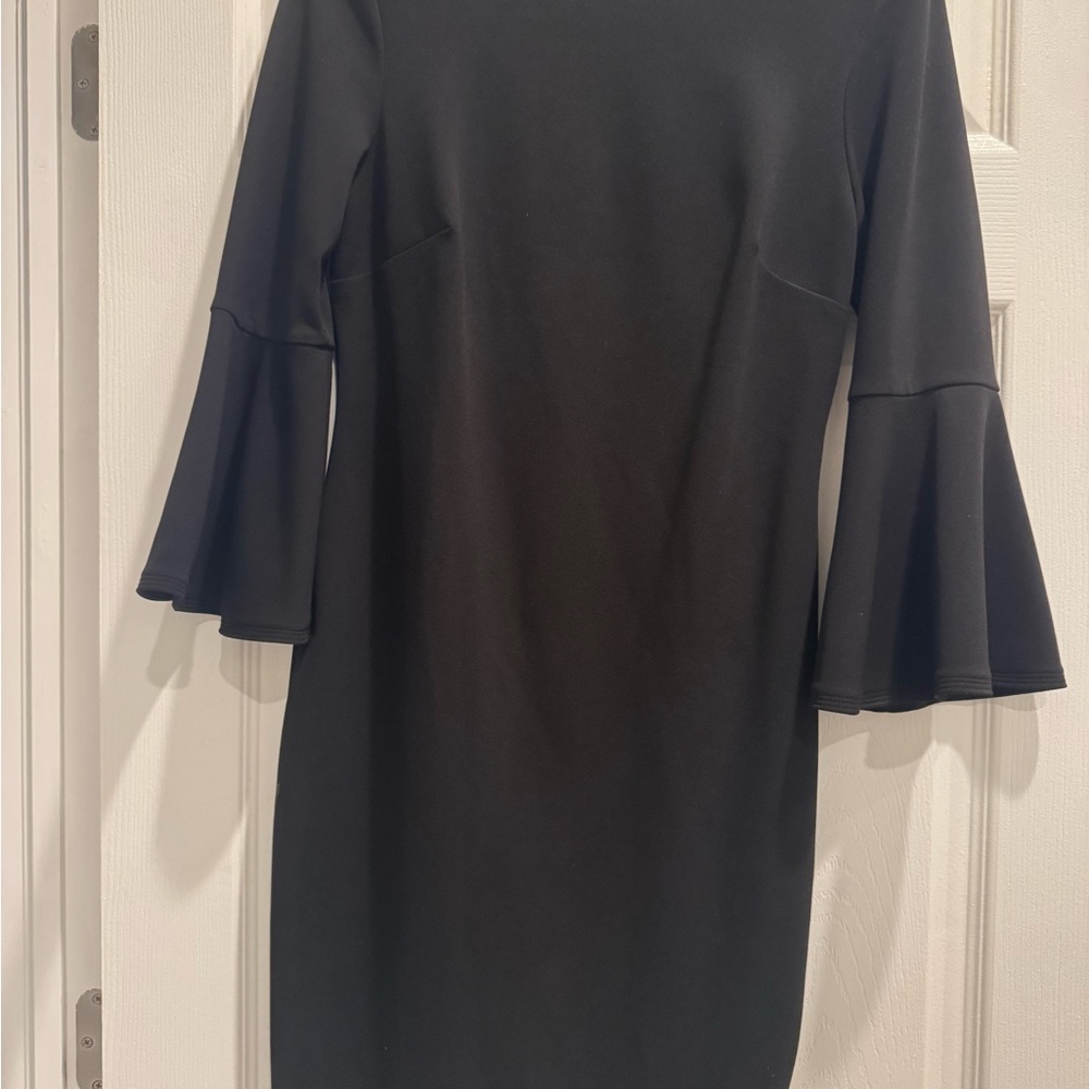 Calvin Klein Black Long Sleeve Dress